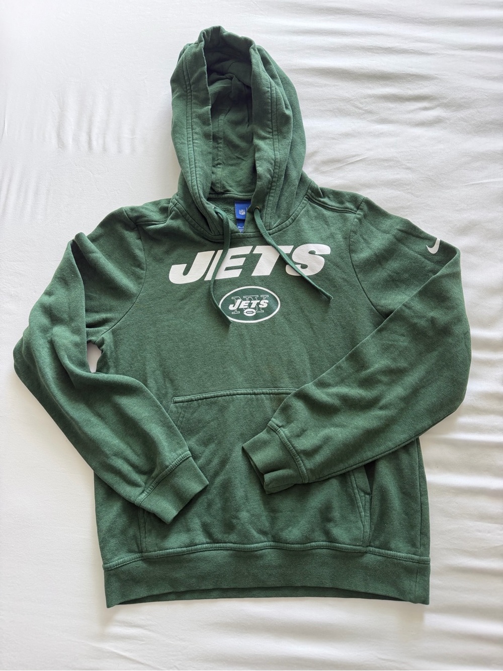 Nike Green New York Jets Zip-Up Hoodie